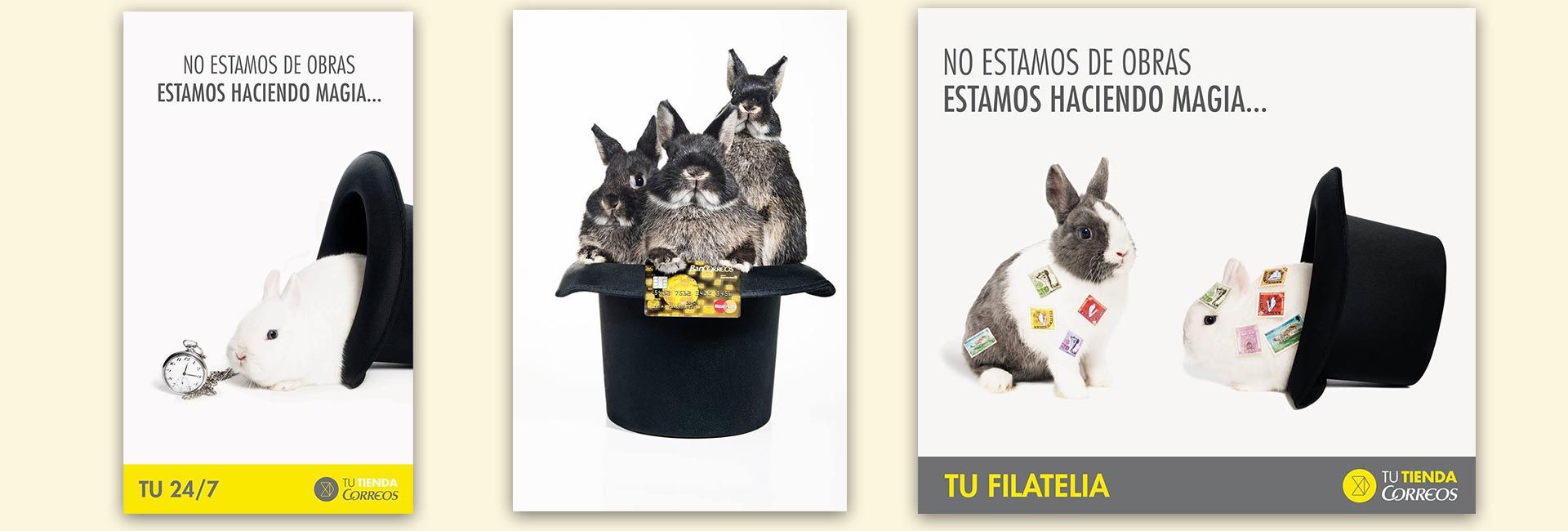Sesión fotográfica de Correos con conejos · foto 2